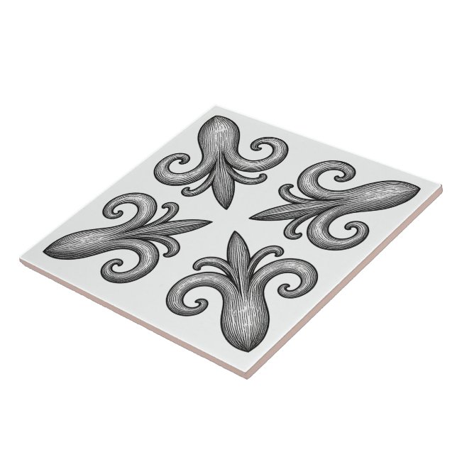 Modern Simple Design Decorative   Tile (Side)