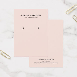 Modern Simple Earring Display