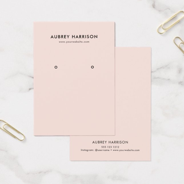 Modern Simple Earring Display (Office)