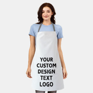 Modern Simple Elegant Custom Business Template Apron