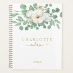 Modern, simple, elegant eucalyptus flower planner<br><div class="desc">Modern,  simple,  elegant eucalyptus flower planner.
Just edit your product in a few minutes. You can change the font/size/colour and position using "further personalize".</div>
