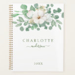 Modern, simple, elegant eucalyptus flower planner<br><div class="desc">Modern,  simple,  elegant eucalyptus flower planner.
Just edit your product in a few minutes. You can change the font/size/colour and position using "further personalize".</div>