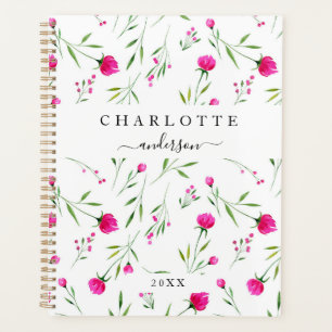 Modern, simple, elegant flower planner