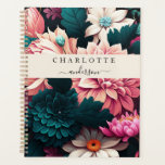 Modern, simple, elegant flower planner<br><div class="desc">Modern,  simple,  elegant flower planner.
Just edit your product in a few minutes. You can change the font/size/colour and position using "further personalize".</div>