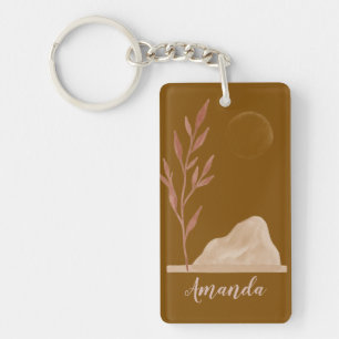 Modern Simple Elegant Gift Keychain