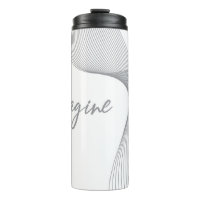 Modern, simple, elegant graphic design of Imagine