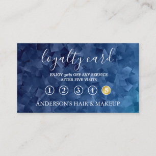 Modern Simple elegant typography Loyalty Card