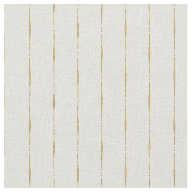 Modern simple geometric vertical thin stripes dots fabric (Close Up)