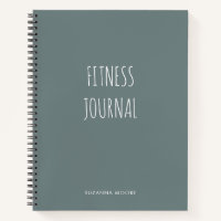 Modern Simple Grey Gym Workout Health Fitness