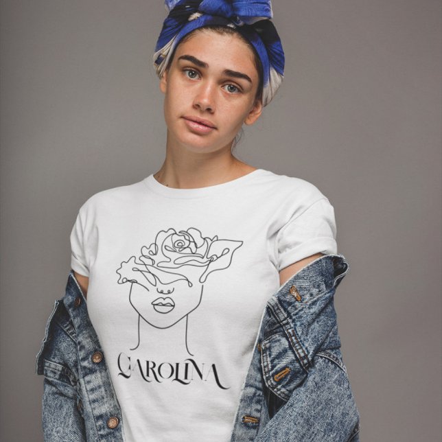  Modern Simple Line Art, Boho Chic T-Shirt (Creator Uploaded)
