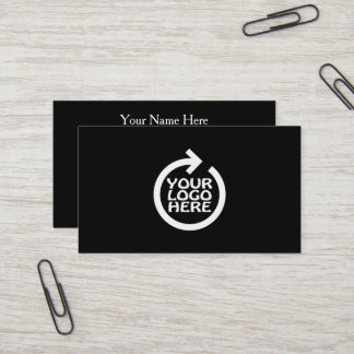 Modern Simple Logo Professional Business Card