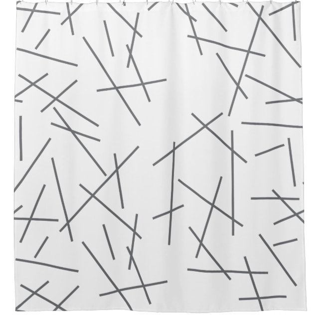 Modern, simple, messy, trendy graphic line pattern (Front)