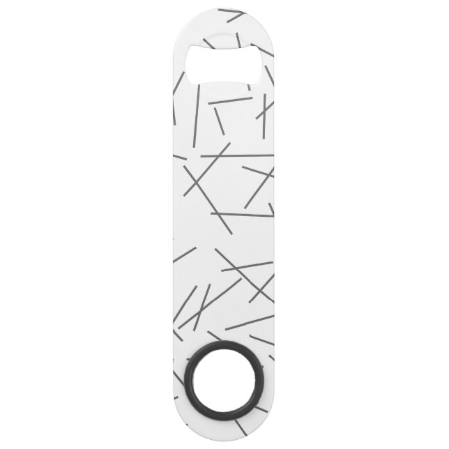 Modern, simple, messy, trendy graphic line pattern bar key (Back)