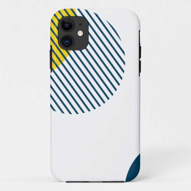 Modern, simple, minimal, trendy urban abstract art Case-Mate iPhone case (Back)