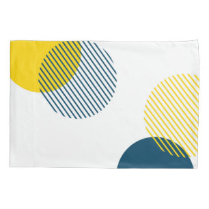 Modern, simple, minimal, trendy urban abstract art pillowcase