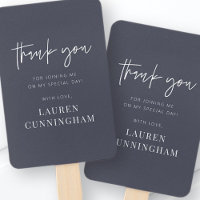 Modern Simple Minimalist Chic Thank You