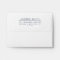 Modern Simple Minimalist Classic Line Name Address