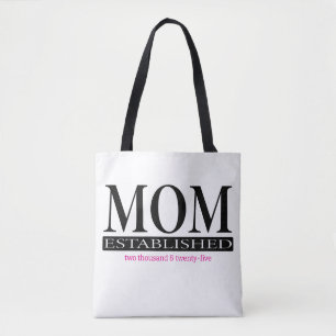 Modern Simple Mom Tote Bag