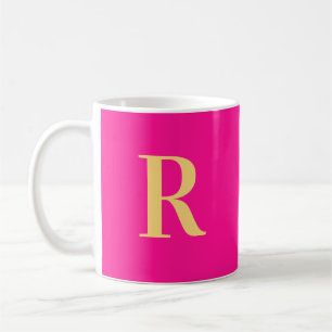 Modern Simple Monogram  Coffee Mug