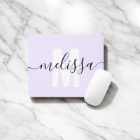 Modern Simple Monogram Handwriting Name