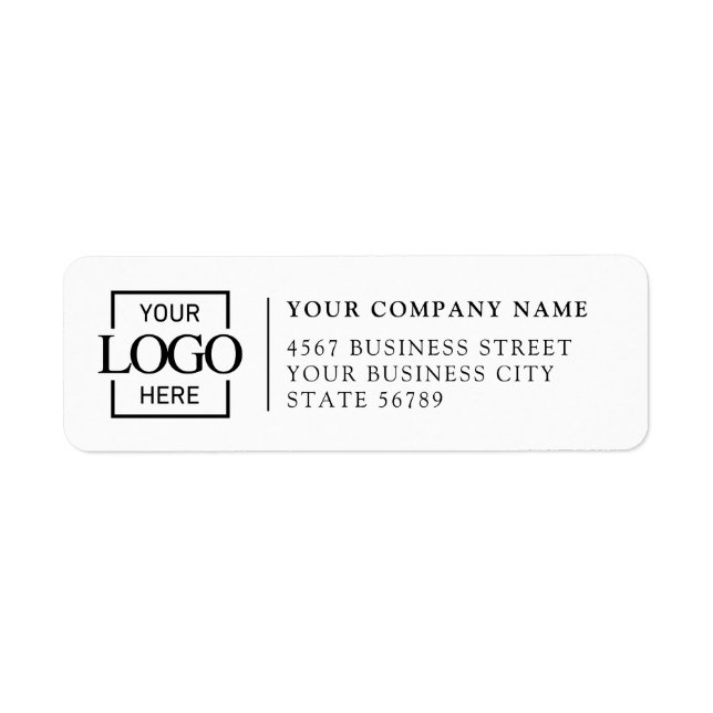Modern Simple Personalized Modern Business Logo  (Front)