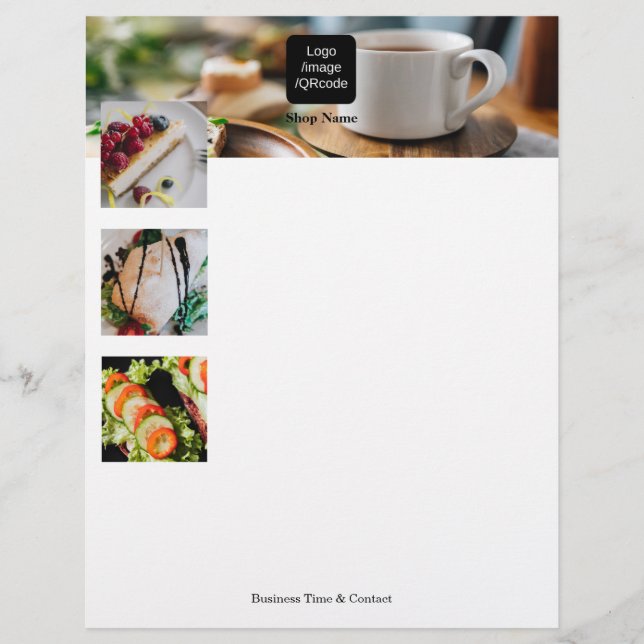 Modern  Simple Photo Flyer (Front)