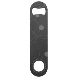 Modern, simple, playful, fun pattern of circles bar key