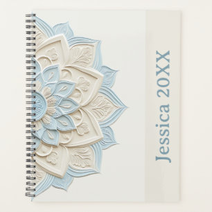 Modern Simple Pretty Colourful Cute Mandala Planne Planner