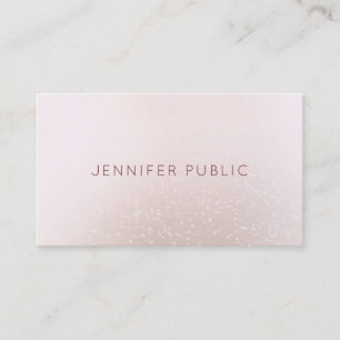 Modern Simple Professional Trendy Elegant Template Business Card