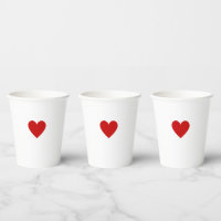 Modern Simple Red Heart