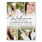 Modern Simple Script Graduate Welcome 4 Photos