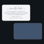 Modern Simple Script Save The Date Card<br><div class="desc">Modern Simple Script Save The Date Cards,  perfect for a stylish wedding celebration.</div>