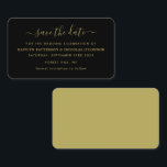 Modern Simple Script Save The Date Card<br><div class="desc">Modern Simple Script Save The Date Cards,  perfect for a stylish wedding celebration.</div>