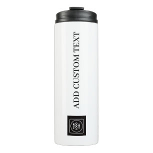 Modern Simple Template Business Logo Promotion Thermal Tumbler