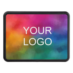 Modern Simple Template Upload Business Logo Here Trailer Hitch Cover