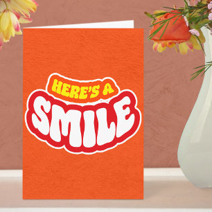 Modern Simple Thank You Text Folded Greeting Card