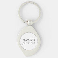 Modern Simple Trendy Minimalist Plain Own Name