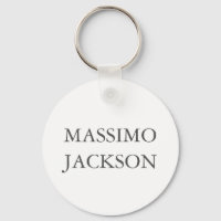Modern Simple Trendy Minimalist Plain Own Name