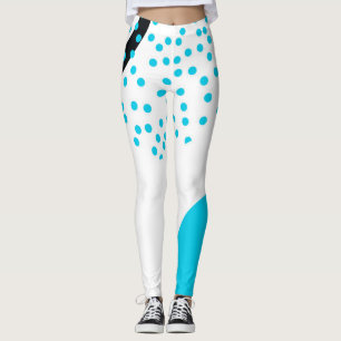 Modern, simple, trendy, urban circle graphic leggings