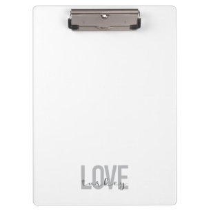 Modern, simple, urban, cool design Love Turkey Clipboard