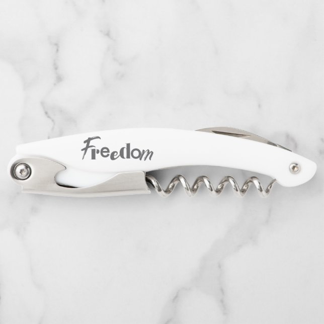 Modern, simple, urban, cool design of Freedom Corkscrew (Front)