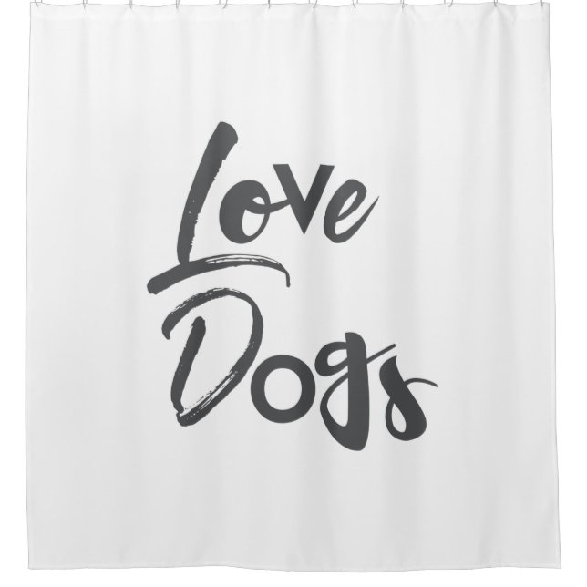 Modern, simple, urban, cool design of Love Dogs (Front)