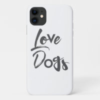 Modern, simple, urban, cool design of Love Dogs