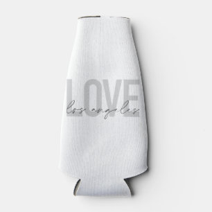 Modern, simple, urban design of Love Los Angeles Bottle Cooler
