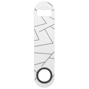 Modern, simple urban, dynamic graphic line pattern bar key