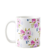 Modern Sketchy Floral Print