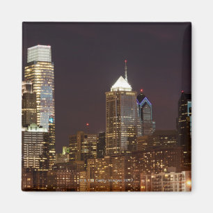 Modern skyscrapers of Philadelphia downtown Magnet