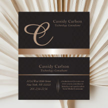 Modern & Sleek Initial Monogram Generic