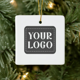 Modern, Sleek, Sophisticated & Customizable Ceramic Ornament