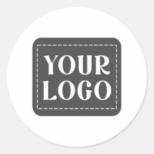 Modern, Sleek, Sophisticated & Customizable Classic Round Sticker